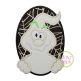 Oval Ghost Boy Applique | Machine Embroidery Designs by JuJu