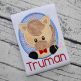 Oval Horse Boy Applique | Machine Embroidery Designs by JuJu