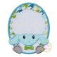 Oval Lamb Boy Applique | Machine Embroidery Designs by JuJu