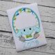Oval Lamb Boy Applique | Machine Embroidery Designs by JuJu