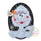 Oval Mummy Girl Applique | Machine Embroidery Designs by JuJu