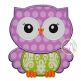 Owl 5 Applique | Machine Embroidery Designs by JuJu