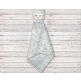 ITH Owl Baby Blanket Lovie | Machine Embroidery Designs by JuJu