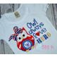 Owl Always Love my HERO Applique | Machine Embroidery Designs by JuJu