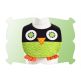 Quilted Owl Baby Bib In The Hoop