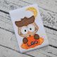Owl with Pumpkin Boy Applique | Machine Embroidery Designs by JuJu
