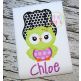 Owl Frankenstein's Bride Applique | Machine Embroidery Designs by JuJu