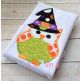 Halloween Owl Witch Applique | Machine Embroidery Designs by JuJu