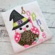 Halloween Owl Witch Applique | Machine Embroidery Designs by JuJu