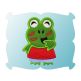 Kiss Me Froggie Applique | Machine Embroidery Designs by JuJu