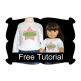 How to Hoop and Embroider Doll Shirts Tutorial