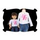Dolly and Me We Love Butterflies Applique Set | Machine Embroidery Designs by JuJu