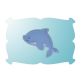 Dolphin Applique | Machine Embroidery Designs by JuJu