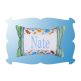 Pieced Name Pillow | Machine Embroidery Designs by JuJu