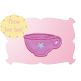 Tea Cup Applique | Machine Embroidery Designs by JuJu