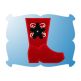 Cowgirl Boot Applique | Machine Embroidery Designs by JuJu