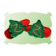 Christmas Tree Snap Clip Mini In The Hoop | Machine Embroidery Designs by JuJu