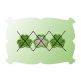 Shamrock Argyle Applique | Machine Embroidery Designs by JuJu