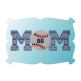 Baseball Mom Applique | Machine Embroidery Designs by JuJu