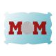 Volleyball Mom Applique | Machine Embroidery Designs by JuJu
