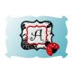 Ladybug Monogram Font Frame Applique | Machine Embroidery Designs by JuJu