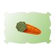 Carrot Snap Clip Cover In The Hoop | Machine Embroidery Designs by JuJu