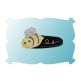Bumble Bee Snap Clip Mini In The Hoop | Machine Embroidery Designs by JuJu