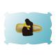 Chocolate Bunny Snap Clip Mini Chocolate In The Hoop | Machine Embroidery Designs by JuJu