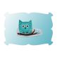 Owl Snap Clip Mini | Machine Embroidery Designs by JuJu