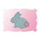 Bunny Silhouette 2 Applique | Machine Embroidery Designs by JuJu