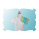 Pieced Burp Cloth | Machine Embroidery Designs by JuJu