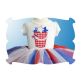 July 4th Bucket of Stars Applique | Machine Embroidery Designs by JuJu