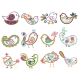 Paisley Feathers Machine Embroidery Designs by JuJu