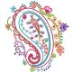Paisley Doodles 2 Machine Embroidery Designs by JuJu