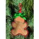 ITH Crazy Patch Ornament Gingerbread | Machine Embroidery Designs by JuJu