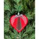 ITH Crazy Patch Ornament Heart | Machine Embroidery Designs by JuJu