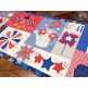 ITH Patriotic Table Runner | Machine Embroidery Designs by JuJu