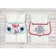 ITH Patriotic Wrap Around Towel Topper | Machine Embroidery Designs by JuJu
