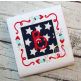 Patriotic Applique Frame | Machine Embroidery Designs by JuJu