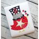 Patriotic Bird Applique | Machine Embroidery Designs by JuJu