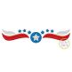 Patriotic Border 1 Embroidery | Machine Embroidery Designs by JuJu