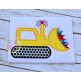 Patriotic Dozer Applique | Machine Embroidery Designs by JuJu