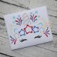 Patriotic Unicorn Horn Embroidery | Machine Embroidery Designs by JuJu