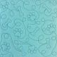 Paw Prints Quilting Backdrops Design | Machine Embroidery Designs by JuJu