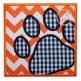 Paw Print Box Applique | Machine Embroidery Designs by JuJu