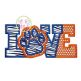 Paw Print Love 2 Applique | Machine Embroidery Designs by JuJu