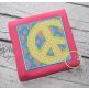 Peace Sign Box Applique | Machine Embroidery Designs by JuJu
