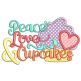 Sweet Kitchen Word Art Machine Embroidery Designs by JuJu