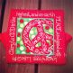 Peace Sign Box Applique | Machine Embroidery Designs by JuJu
