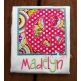 Peace Sign Box Applique | Machine Embroidery Designs by JuJu